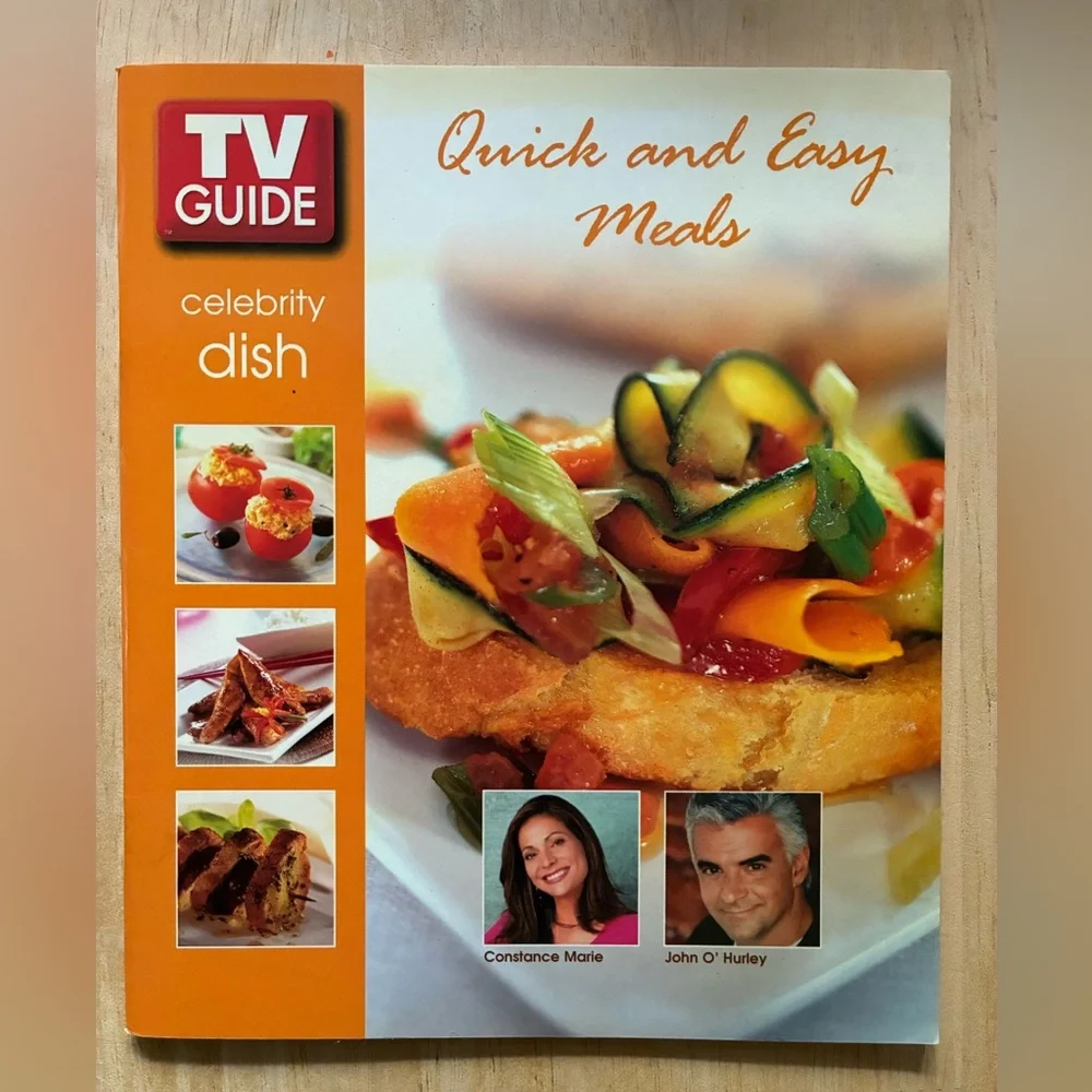 TV Guide 2004 Quick and Easy Meals Plus Two Celebrity Dish Recipes Paperback